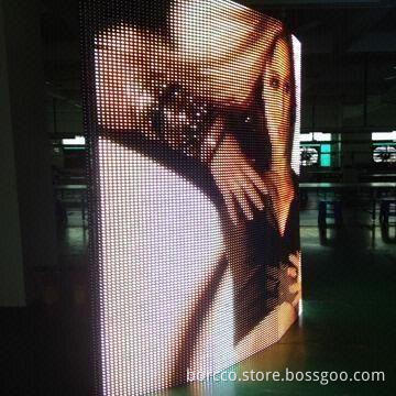 P18.75 stage background curtain LED screen with IP65 protection level
